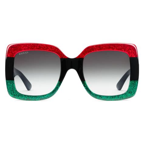 fake gucci red and green sunglasses|genuine gucci sunglasses.